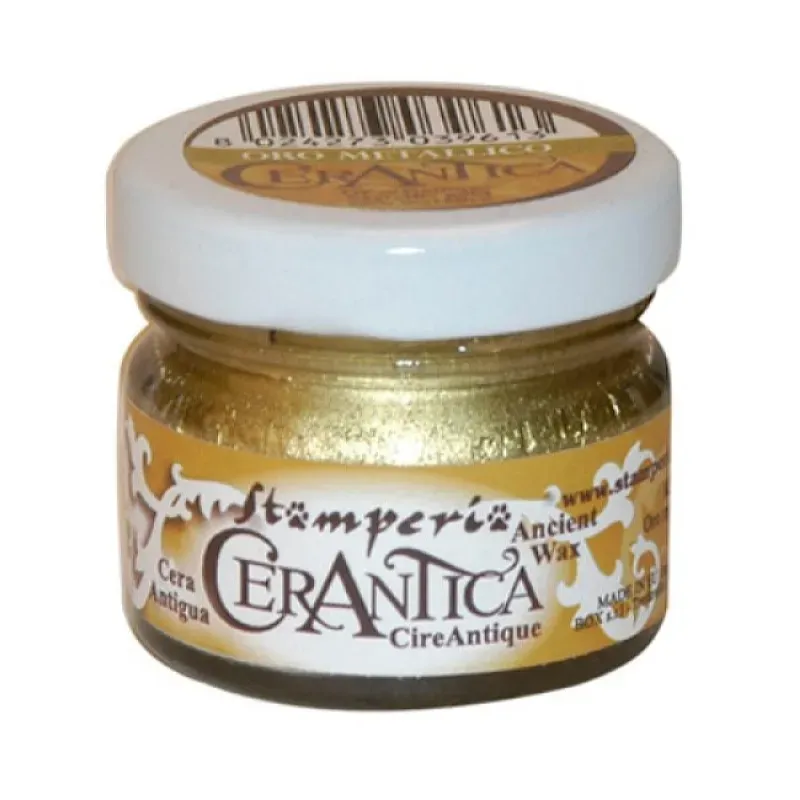 Stamperia Cerantica 5000750 patina oro metallizzato 20ml