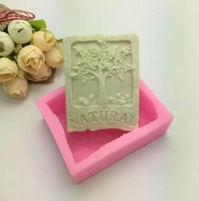 Artsoap Stampo Silicone Sapone Fantasia Albero 7,7 cm