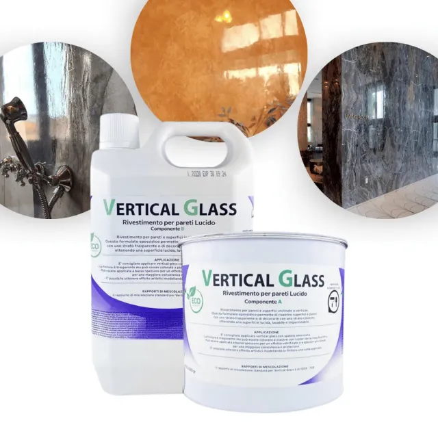 Naturesin Vertical Glass resina epossidica pareti 1 kg lucida