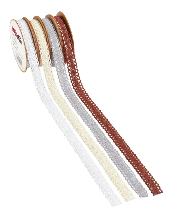 Nastro adesivo decorativo 23552 grigio 13mm x 2m bordo