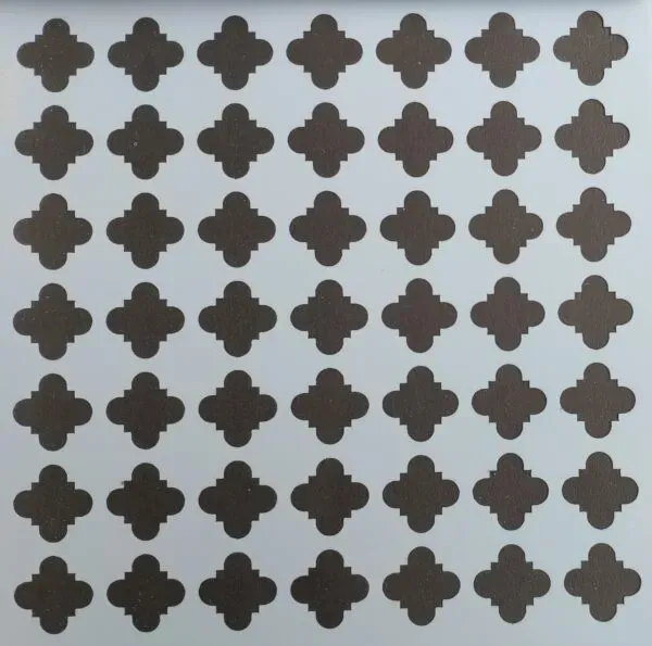 Decofoam R028 stencil 25x25 cm riutilizzabile