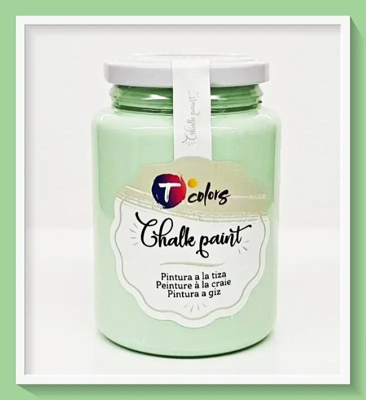 Deco Foam Tcolors D-7951320 pittura gessetto Mint 400ml opaca