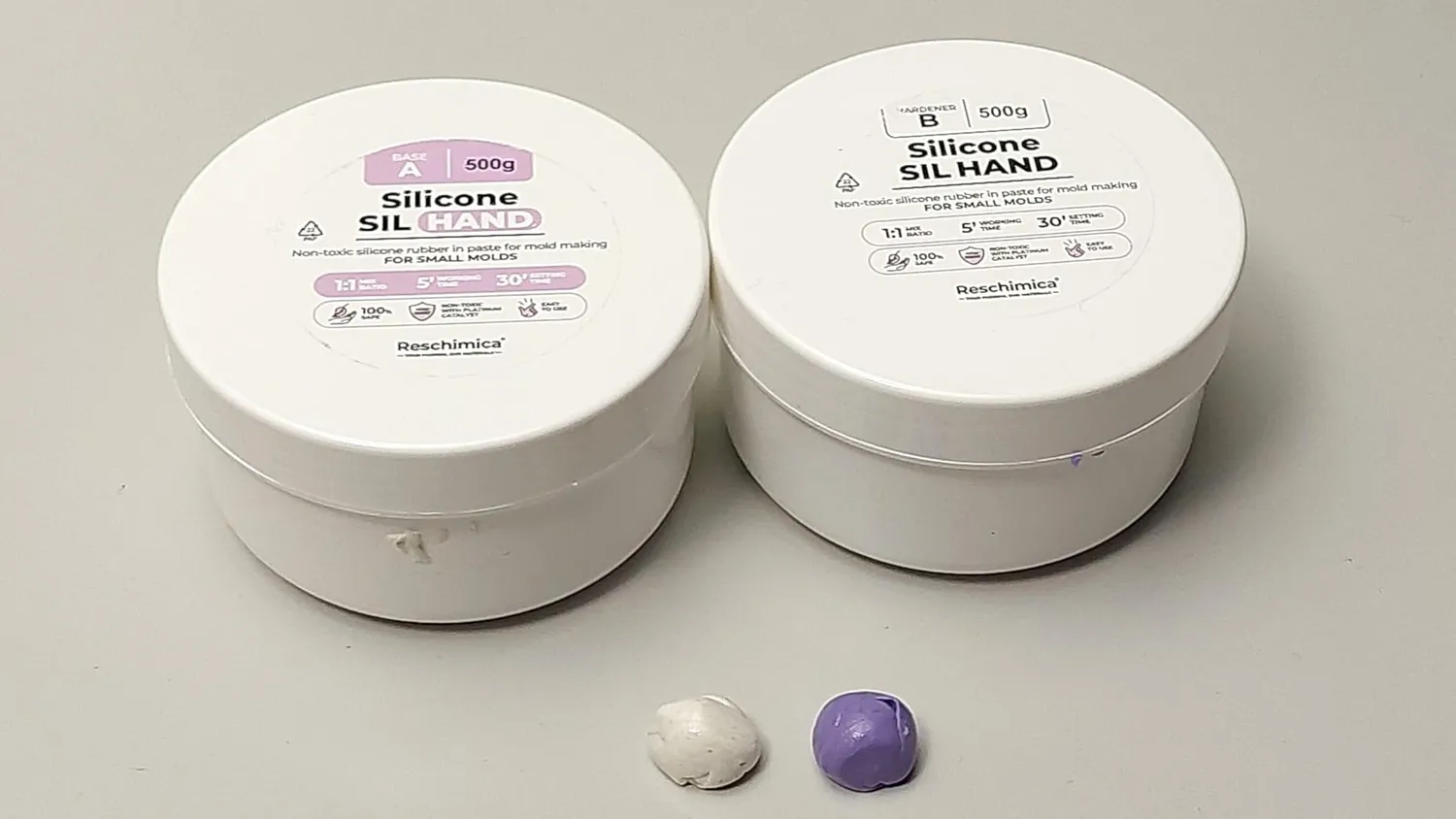 Reschimica SIL HAND silicone in pasta 250 gr rapido