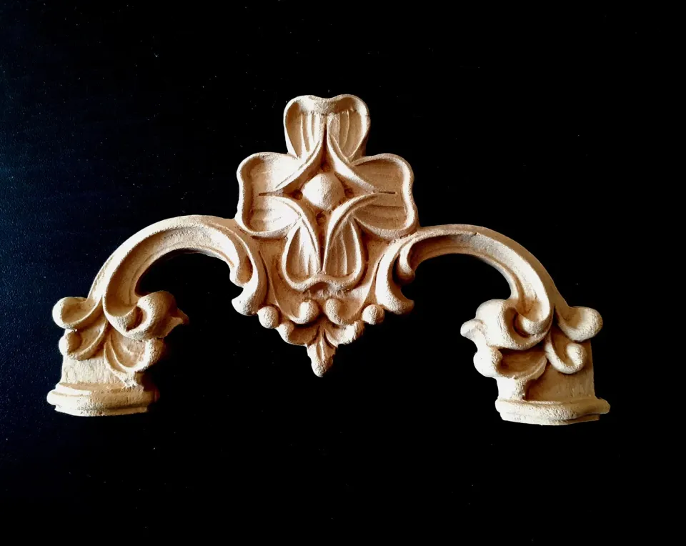 Deco Foam K1715 fregio in legno 15x7,5 cm flessibile