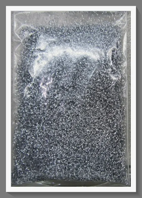 Deco Foam fibre decorative argento 6 g