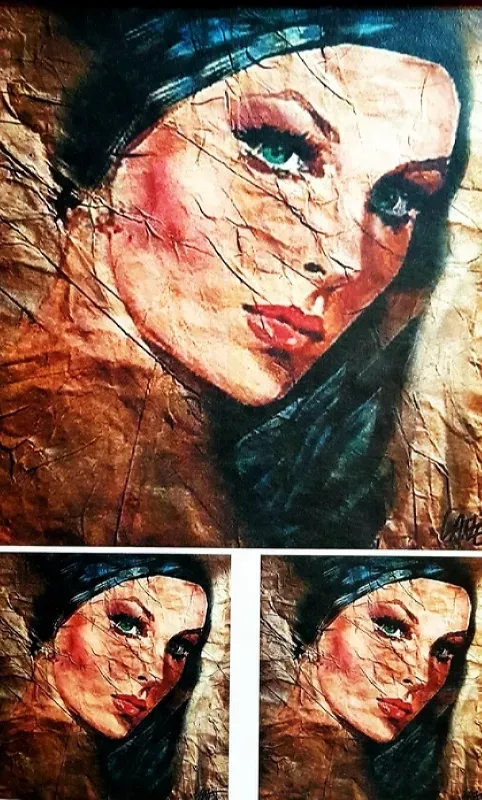 Deco Foam Tela carta riso adesiva 29 decoupage