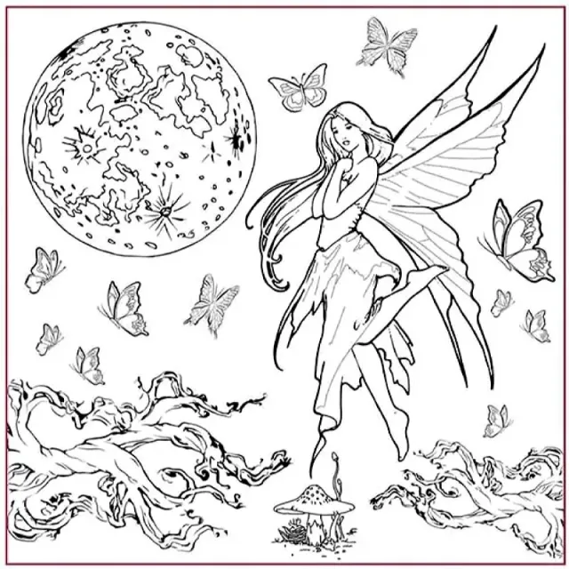 Deco Foam 5002489 Fata carta riso 50x50 cm decoupage