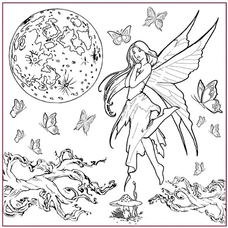 Deco Foam 5002489 Fata carta riso 50x50 cm decoupage