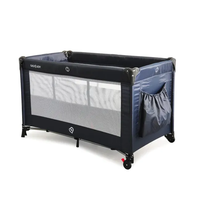 Giodicart Giojoy Lettino Viaggio 2 Livelli Blu 74x125cm Borsa