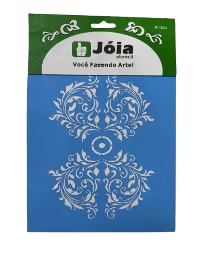 Deco Foam Joia JC 1177 stencil 15x20cm fiori