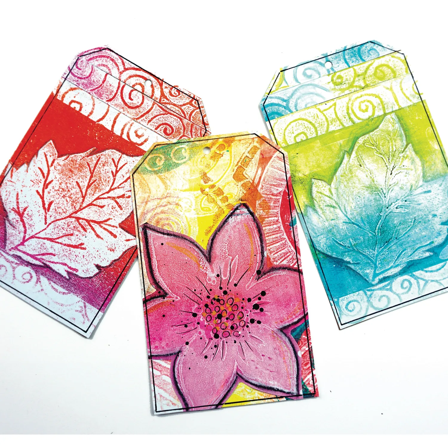 Gelli Arts DIY Stamping Kit timbri fai da te con piastra 3x5
