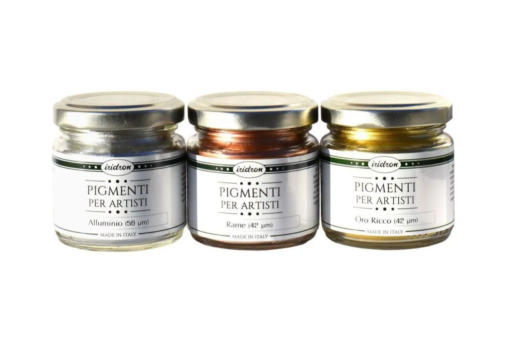 Naturesin Kit Pigmenti Metallici pigmenti alluminio oro rame