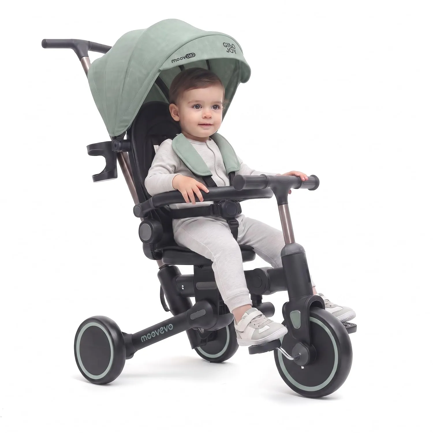 Giodicart MoovEvo triciclo evolutivo 6-in-1 verde 15 kg