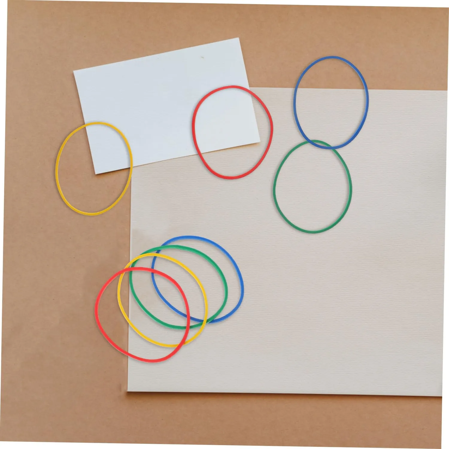 Angoily Elastici Ufficio elastici gomma colorati multifunzione