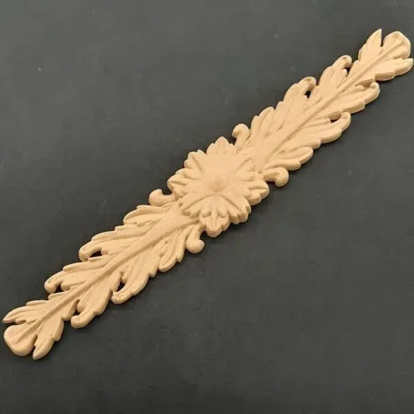 Deco Foam fregio in legno intagliato centro 28x5 cm