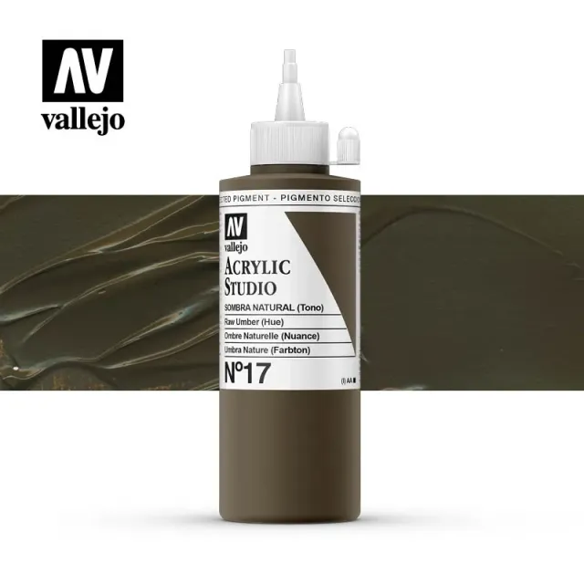 Vallejo Acrylic Studio 17 colore acrilico 200 ml coprente