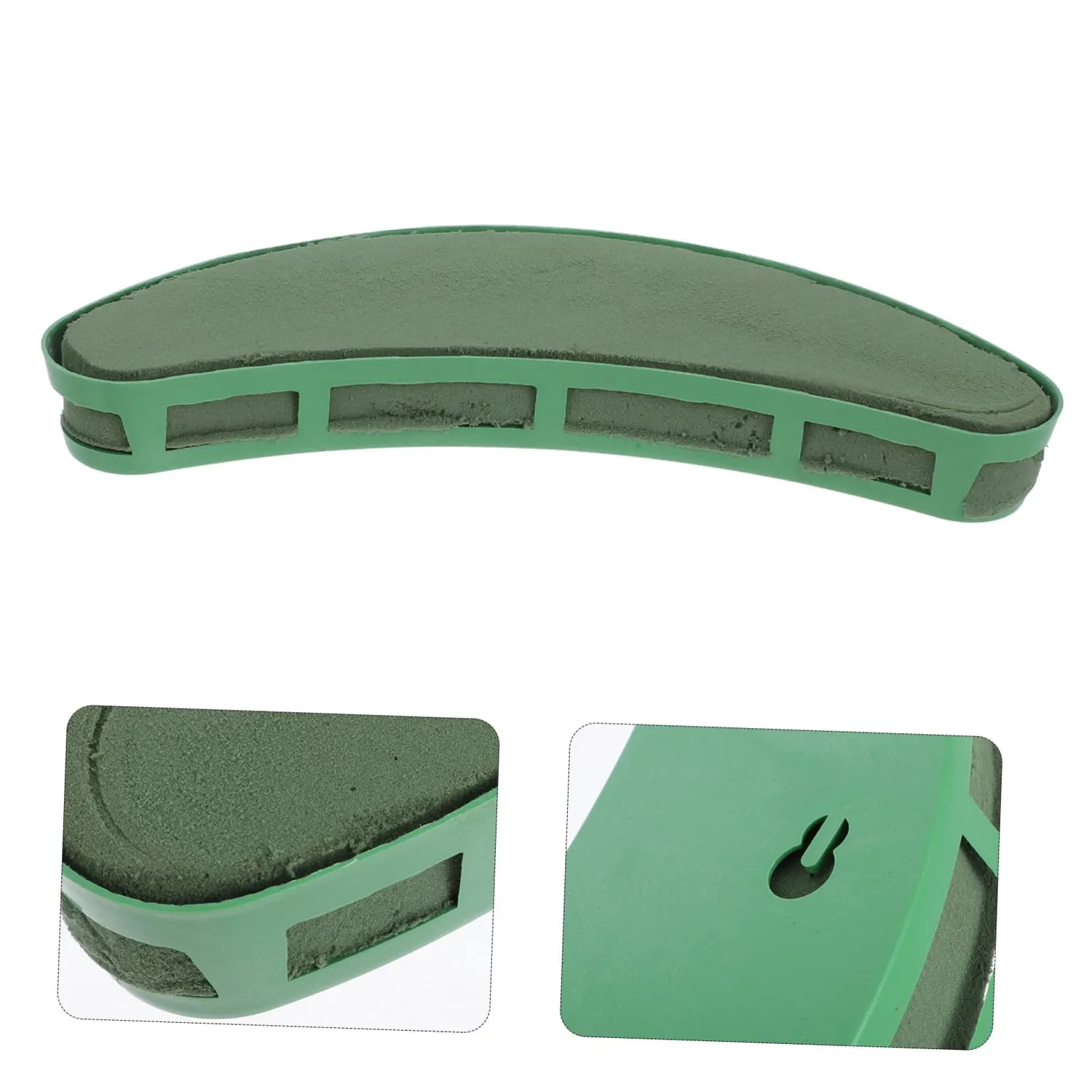 Angoily Base Composizioni Floreali Verde Mezzaluna 1 Paio