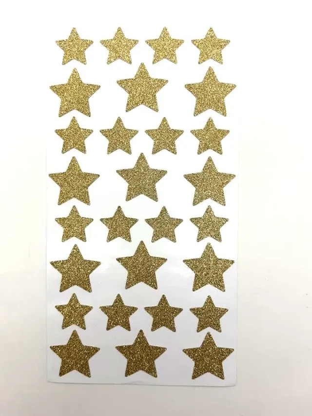 Deco Foam 3453404 stelle decorative oro per hobbistica
