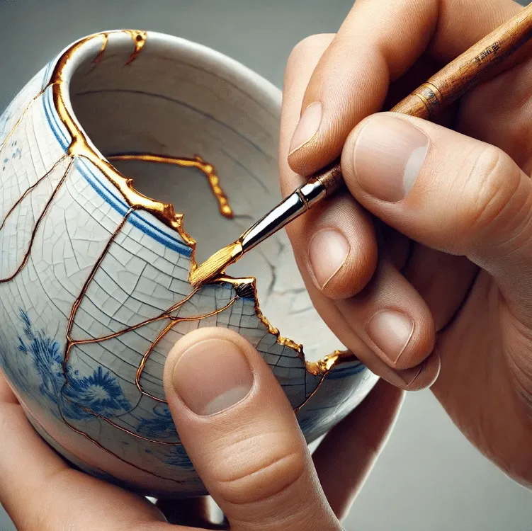 Naturesin Kintsugi kit riparazione ceramica oro 150 g