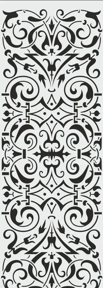 Deco Foam BR021 stencil decorativo 50x25 cm