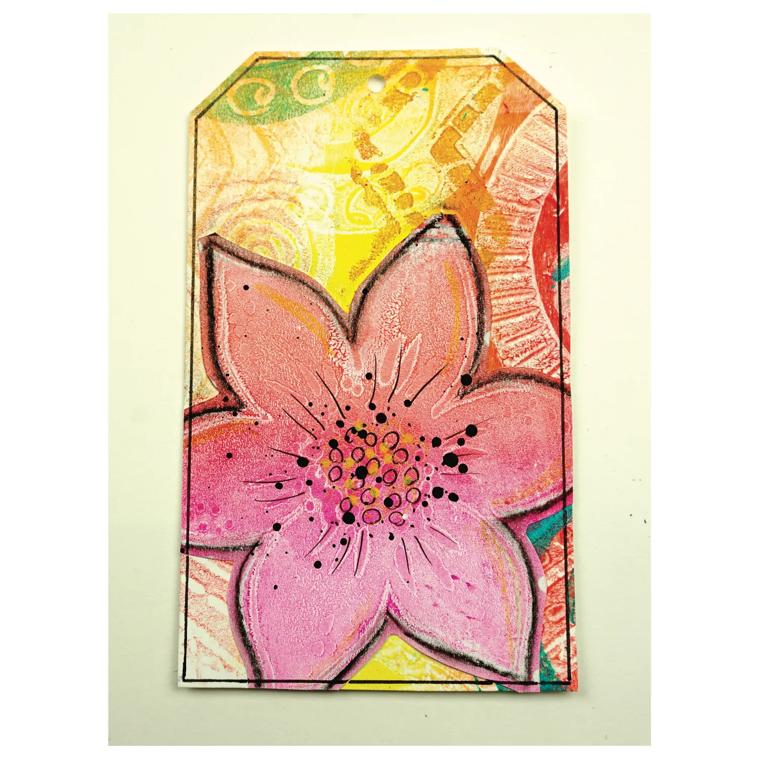 Gelli Arts DIY Stamping Kit timbri fai da te con piastra 3x5