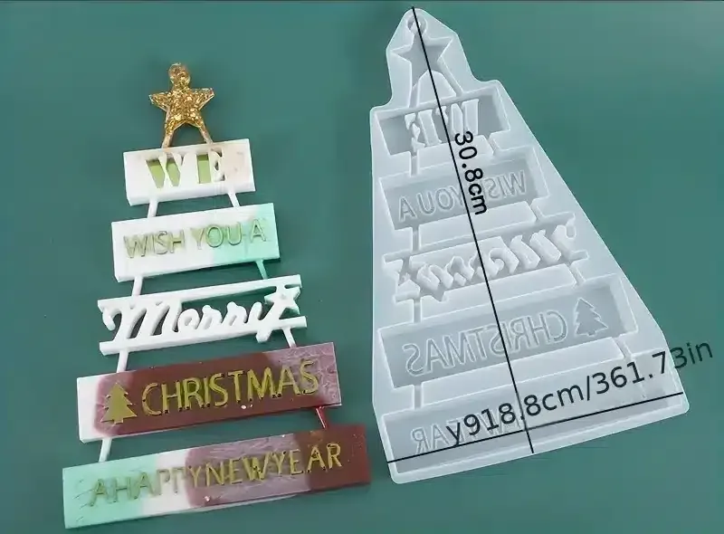 Naturesin Stampo albero Natale decorazioni casa resina