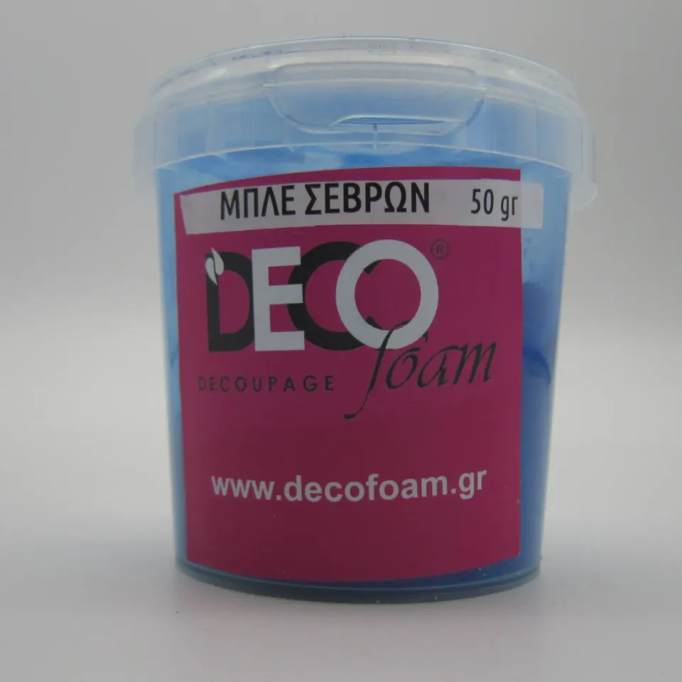 Deco Foam polvere agiografia 50 gr blu Sèvres