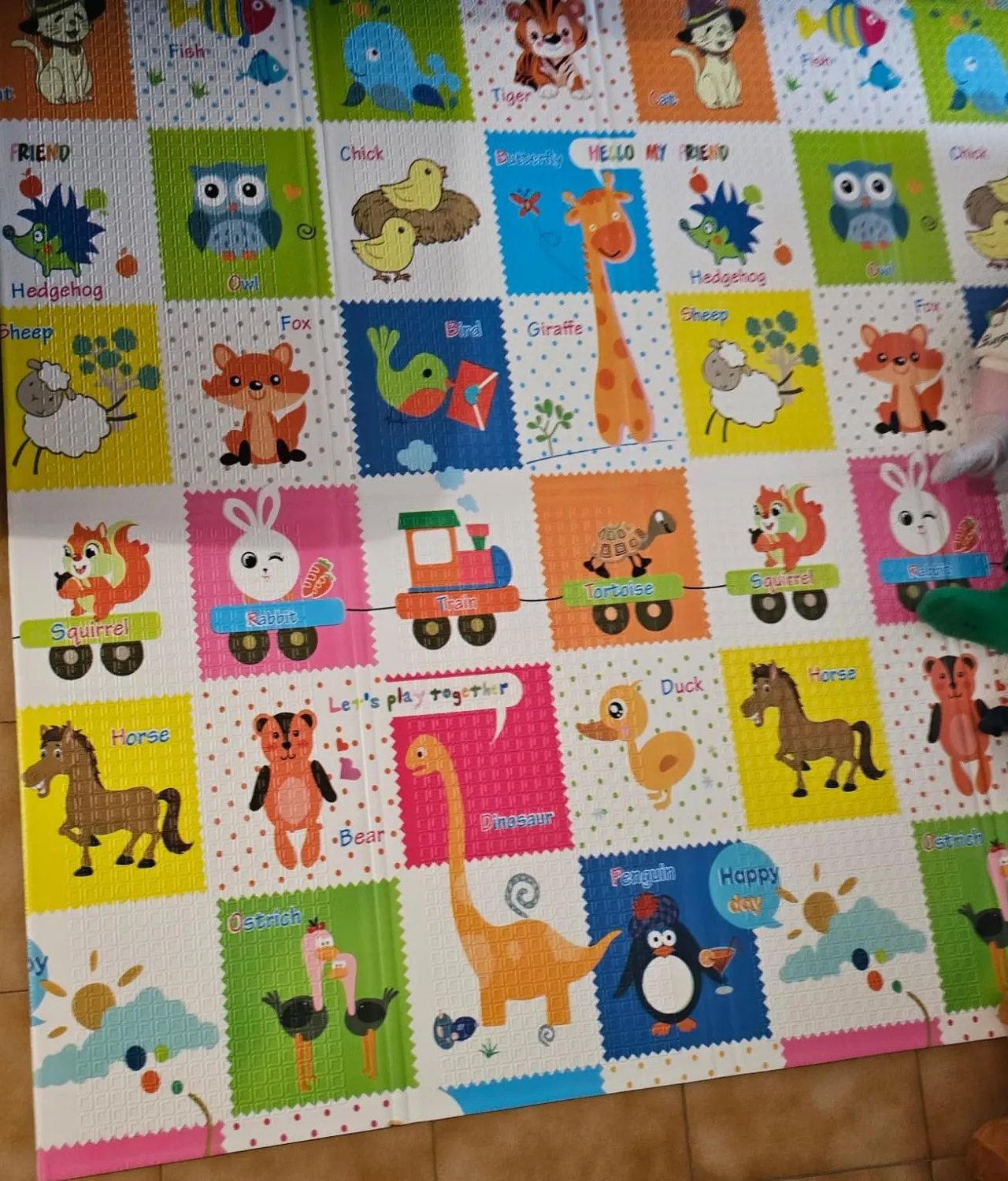 Giodicart Primi Passi Tappeto Gioco Pieghevole 200x150 Doppio