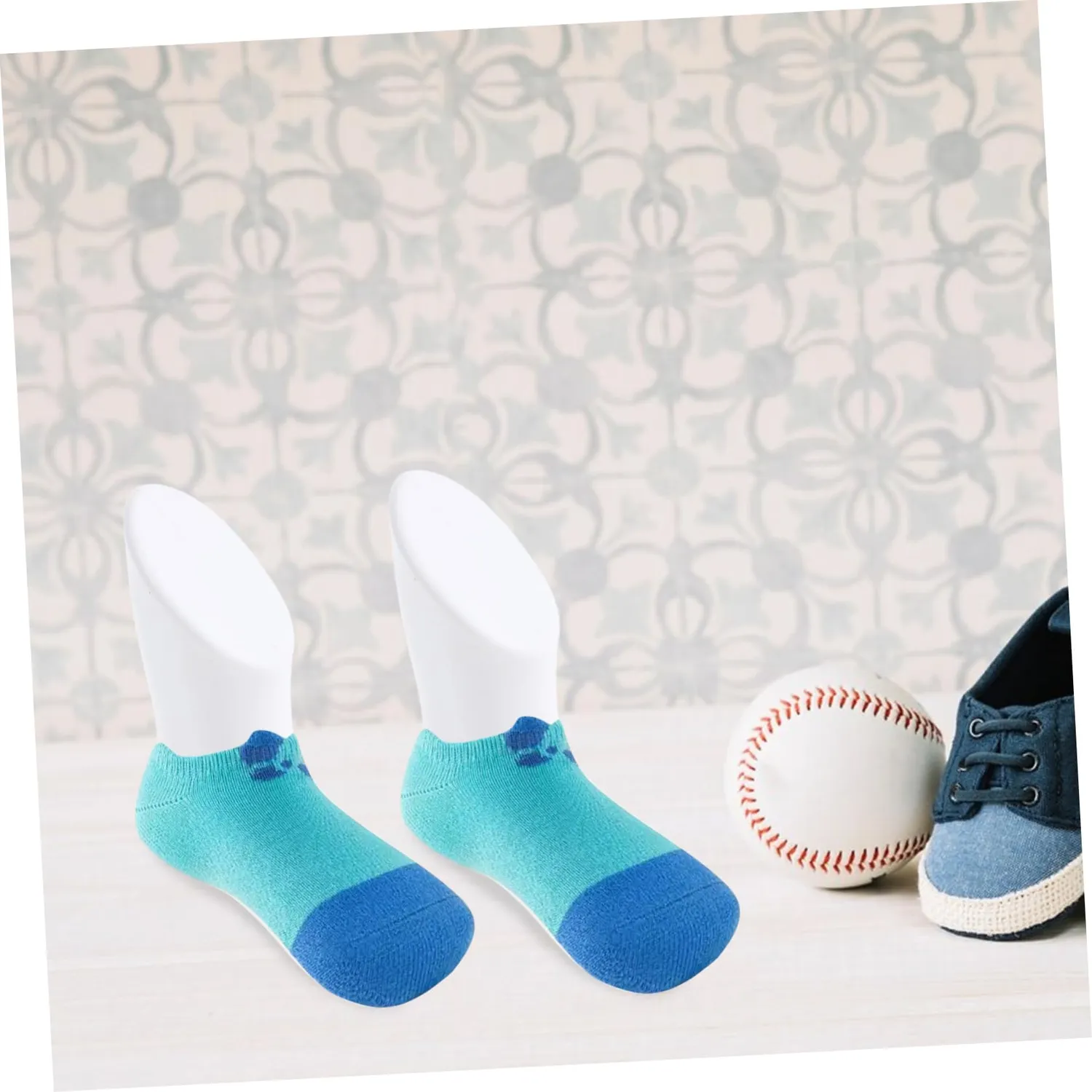 Angoily Modello Piede Bambino manichino bianco 11,5 cm 1 paio