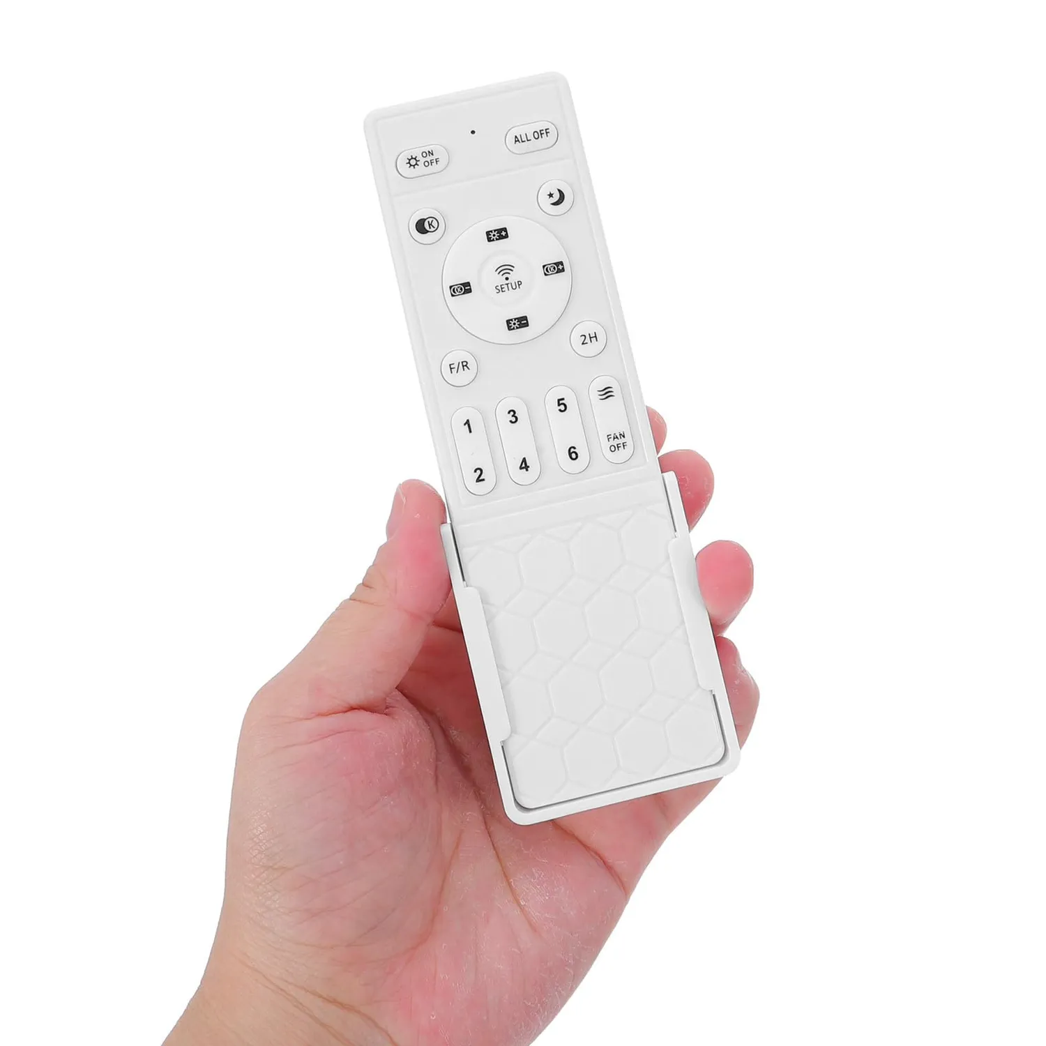 Angoily Telecomando Ventilatore Soffitto Bianco Universale