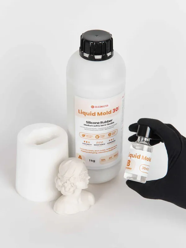 Naturesin Liquid Mold 30 silicone stampi 100:3 cemento