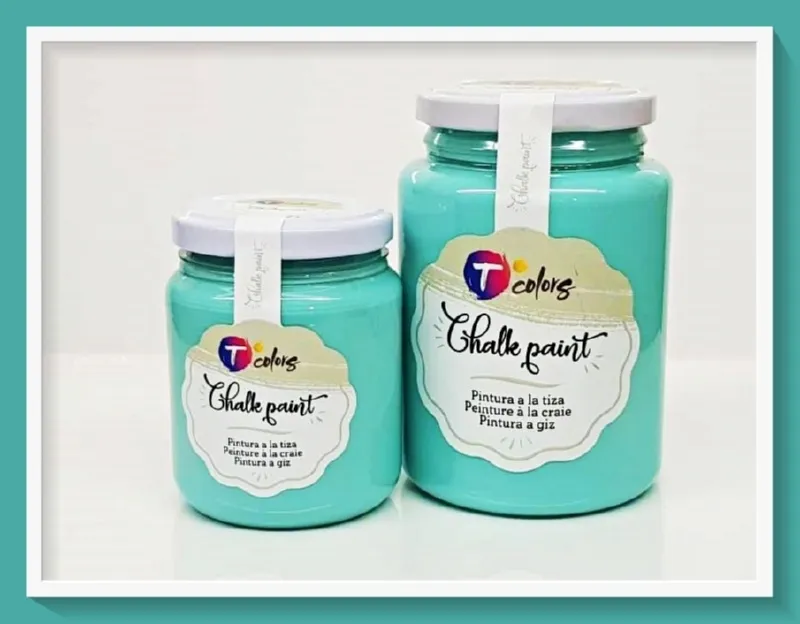 Deco Foam Tcolors D-7951337 chalk paint 400ml turchese coprente