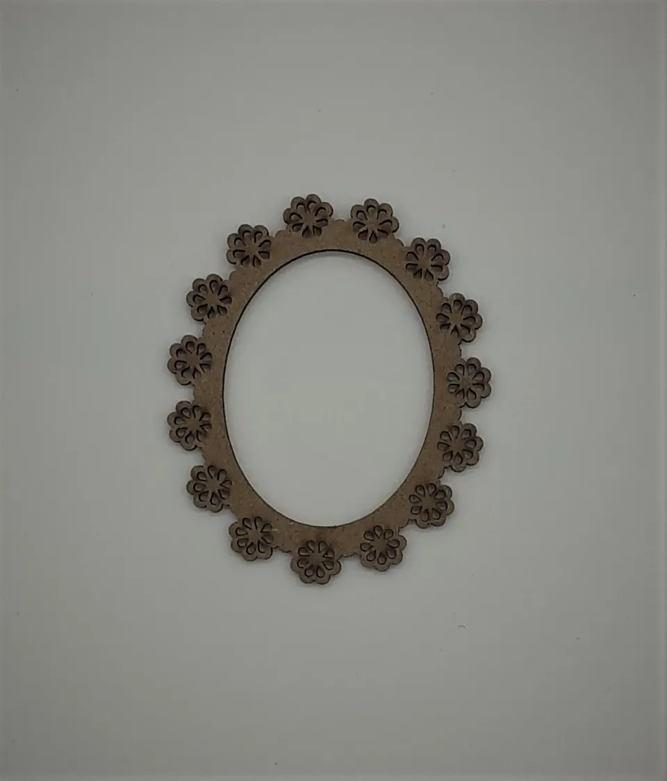 Deco Foam 441410 cornice in legno 7,9x9,5 cm