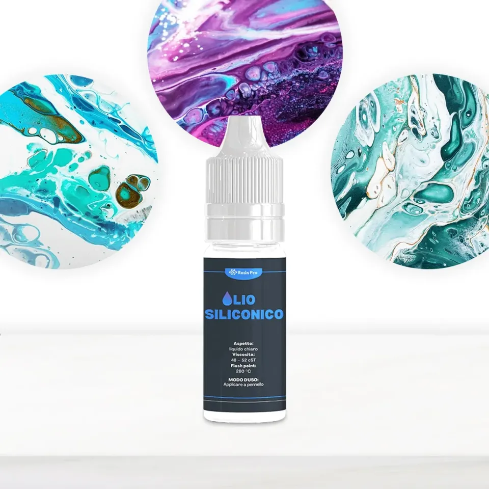 Naturesin olio siliconico distaccante per stampi resina