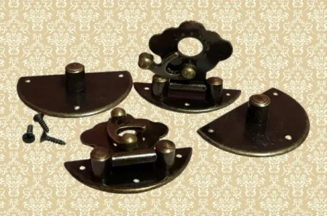Deco Foam DF00348 chiusura metallo anticata 2 pz