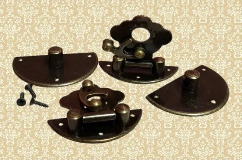 Deco Foam DF00348 chiusura metallo anticata 2 pz