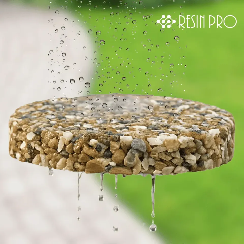Naturesin Campione 10x10 Ghiaia Stabilizzata Drenante Resina