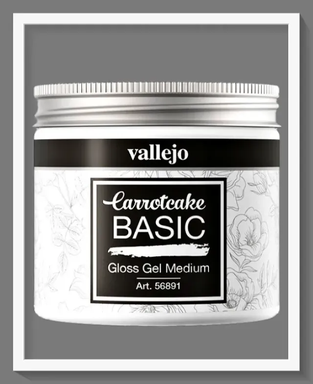 Vallejo Carrotcake VAL56891 gel medium gloss 200ml