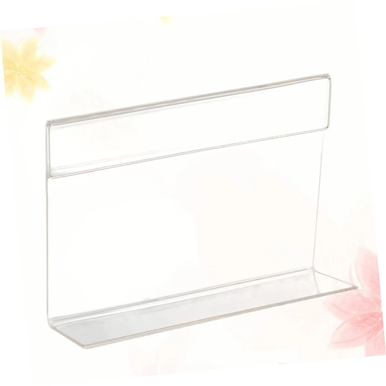 Angoily Espositore Cartellini Prezzi Acrilico 20 Pezzi