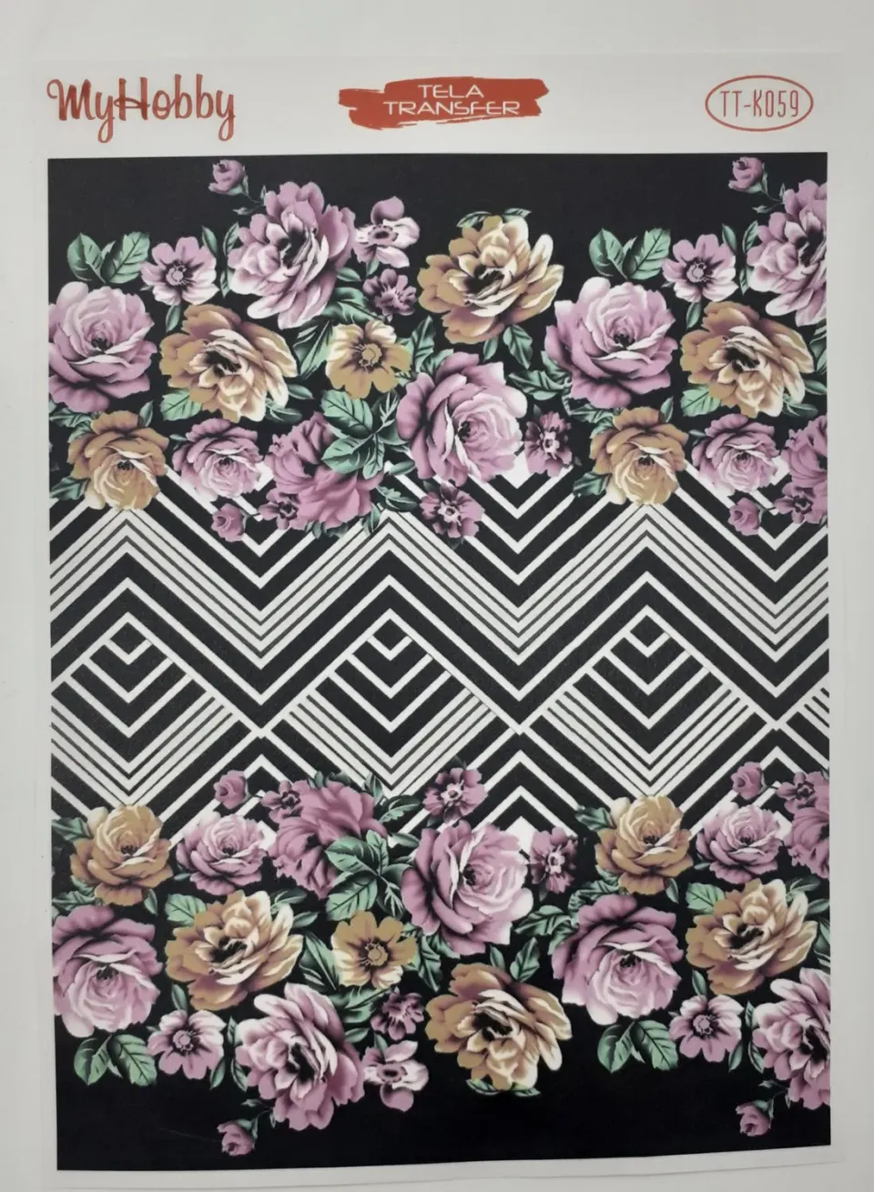 Tela TT-K059 Carta Riso Adesiva Decoupage