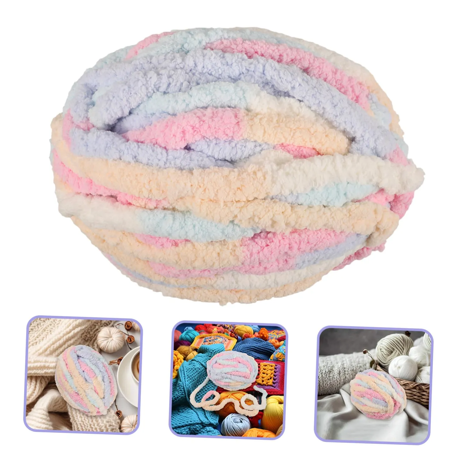 Angoily filato chunky acrilico maglieria morbido