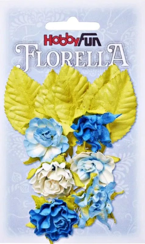 Deco Foam 3866089 fiori decorativi mazzolino colorati