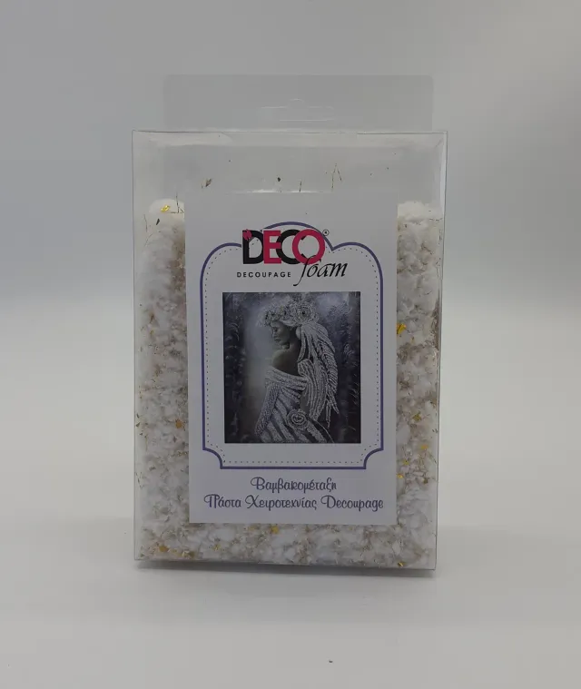 Deco Foam 3073 pasta rilievo 3D bianco oro 70 g