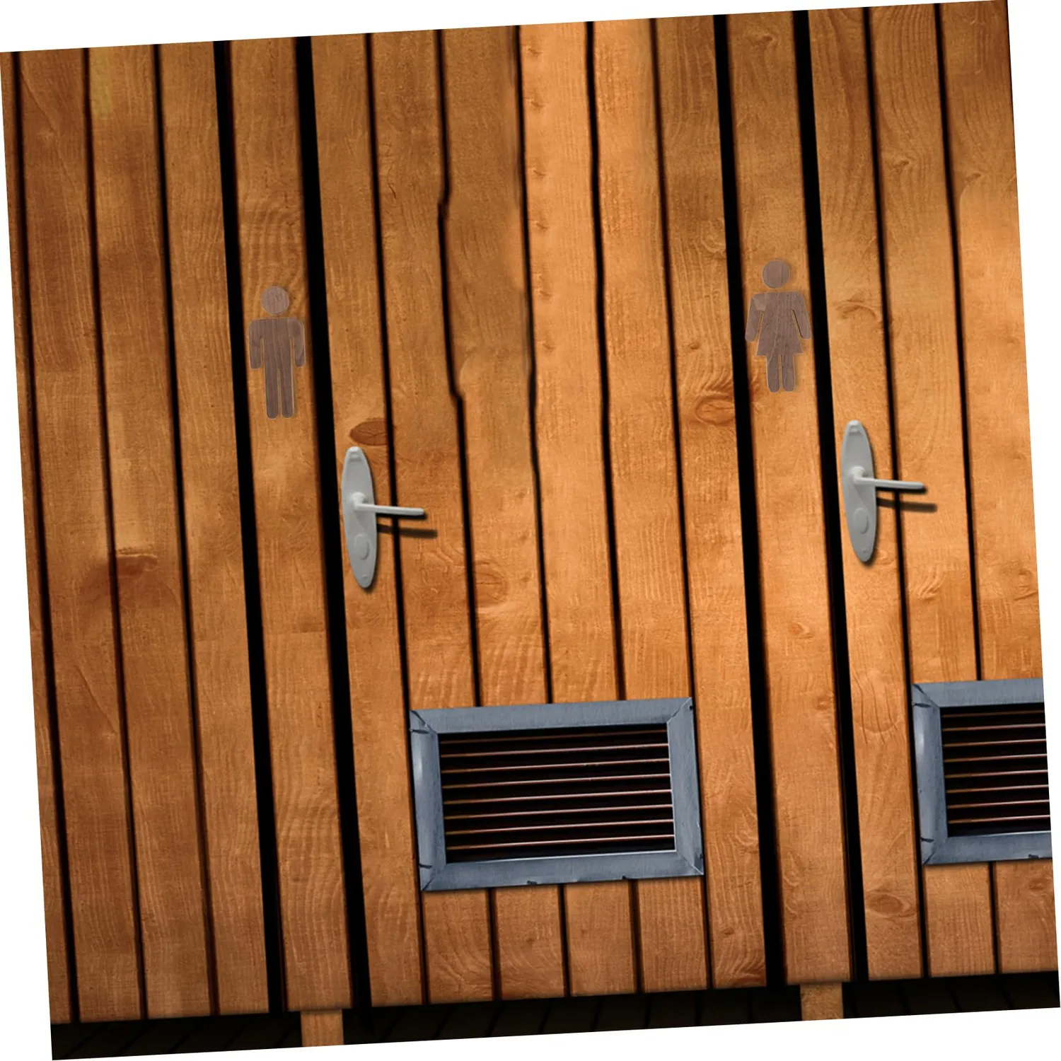 Angoily cartello bagno uomo donna legno 1 paio divertente
