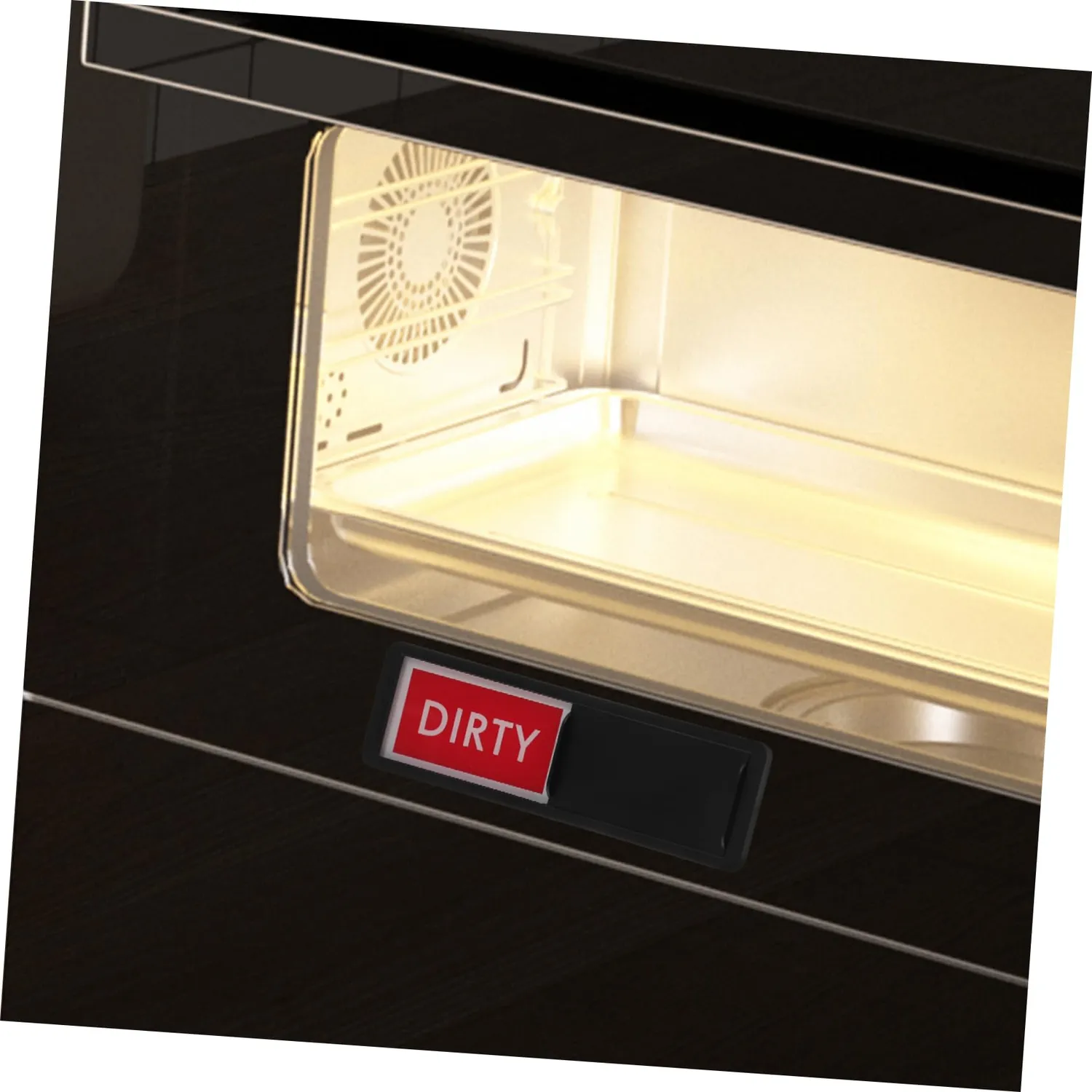 Angoily Magnete Lavastoviglie Pulito Sporco Nero Cucina