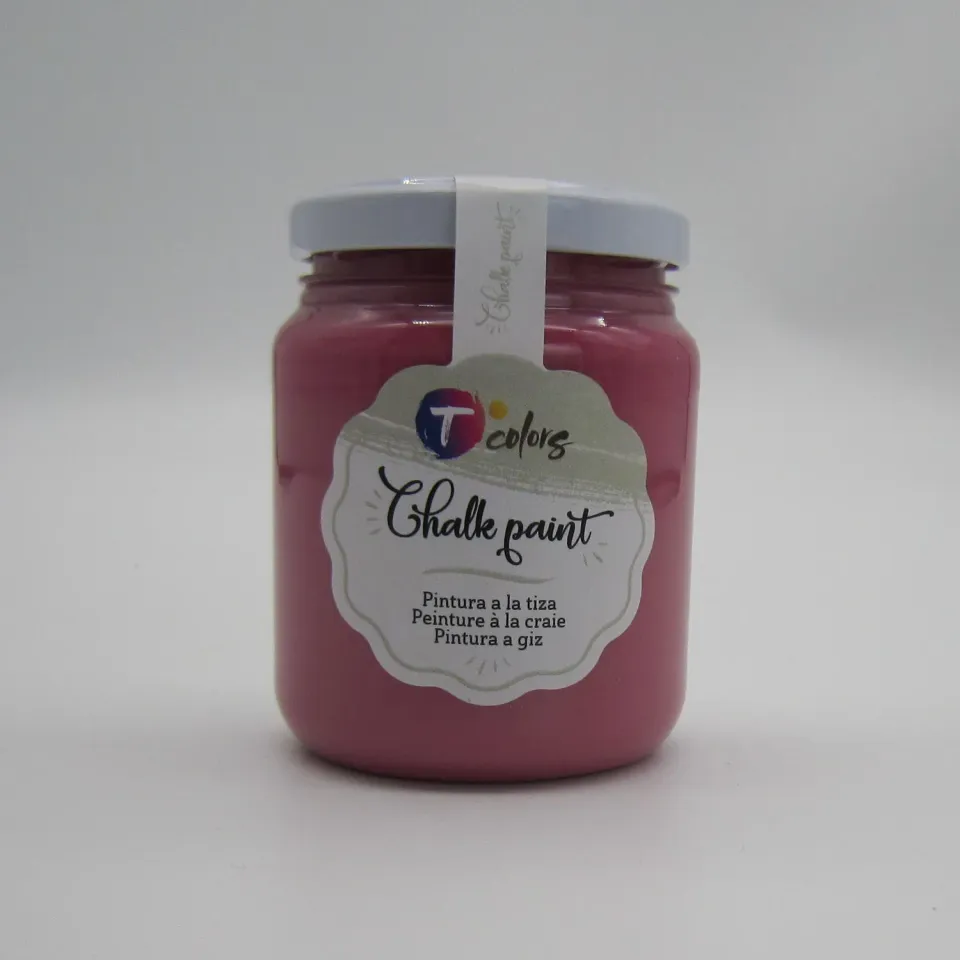 Deco Foam Tcolors Wild Strawberry chalk paint 175 ml coprente