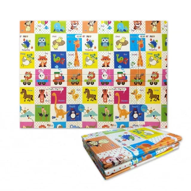 Giodicart Primi Passi Tappeto Gioco Pieghevole 200x150 Doppio