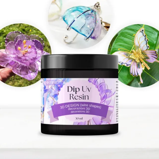 Naturesin Resina UV DIP 30 ml Trasparente Alta Viscosità