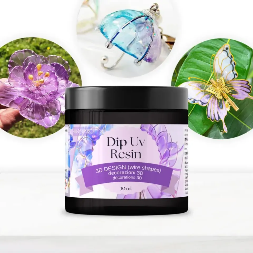 Naturesin Resina UV DIP 30 ml Trasparente Alta Viscosità