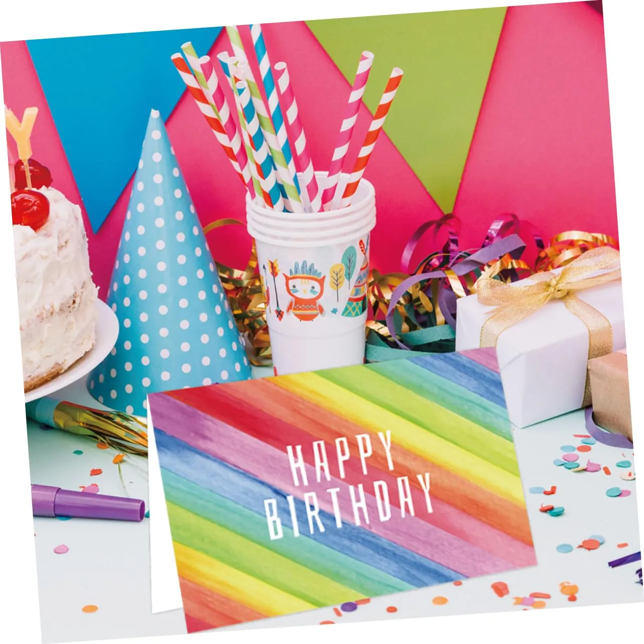 Angoily Compleanno biglietti auguri assortiti grafica bimbi